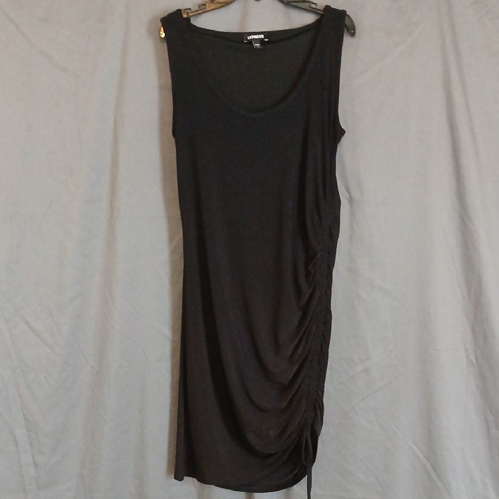 Express Elegant Black Midi Dress